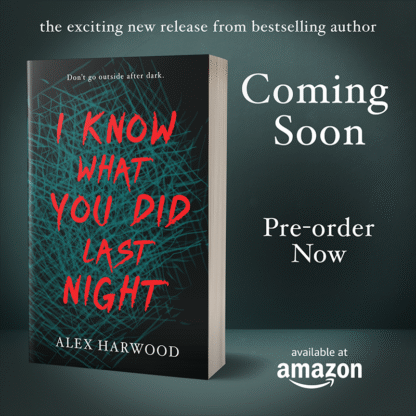 Horror mockup of premade book cover