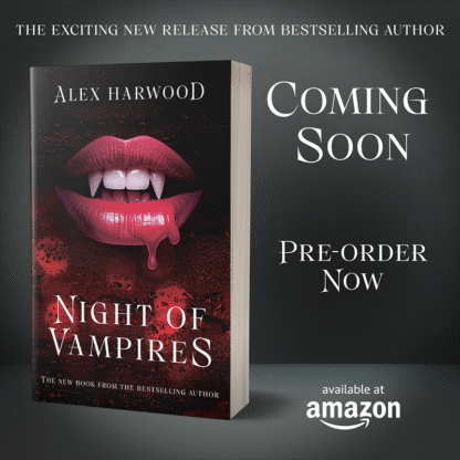 mockup of premade book cover vampire