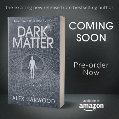 Mockup book cover retro sci fi
