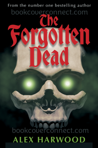 Skull horror book cover